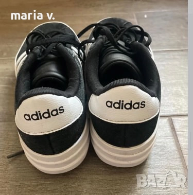 Adidas черни обувки , снимка 2 - Маратонки - 52981530