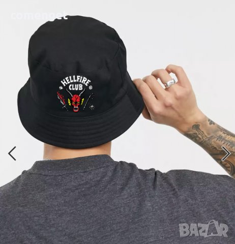 Унисекс bucker шапка идиотка HELLFIRE CLUB - универсален размер! 3 цвята