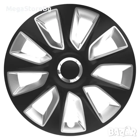 Тасове за джанти 15'' Versaco Stratos RC Black / Silver