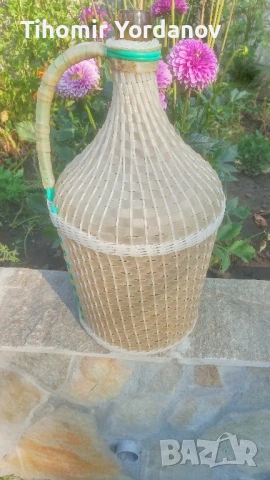 Плетена дамаджана., снимка 15 - Антикварни и старинни предмети - 51320863