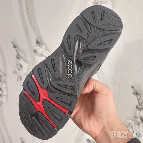 ECCO кожени ежедневни / туристически обувки номер 42 , снимка 2 - Ежедневни обувки - 47879830