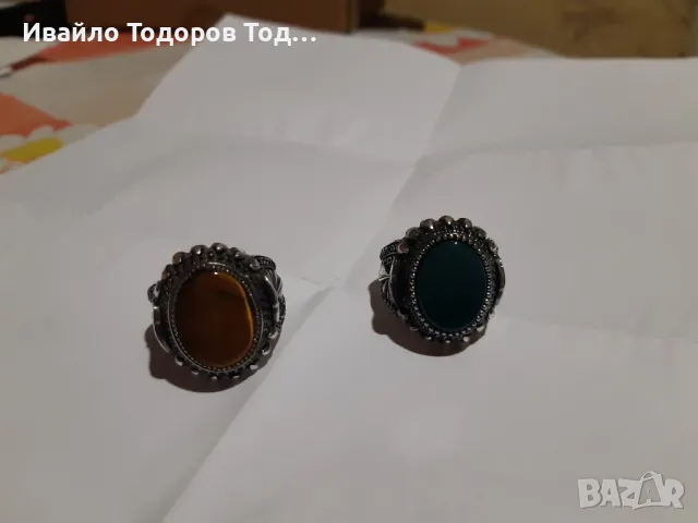 Бутикови сребърни пръстени ювелирна изработка, снимка 5 - Пръстени - 47898195