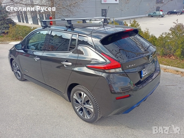 Nissan Leaf 62 kWh електрически 150k.c -цена 32 200лв мотора е 150 коня Пробег с едно зареждане: 350, снимка 10 - Автомобили и джипове - 51987501