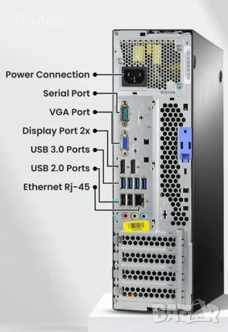 Lenovo ThinkCentre M93, M93p (Small Form Factor), снимка 2 - За дома - 51710526