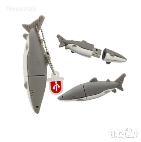 USB Флашка 32 гб Акула , Shark , Акули Морски създания риба риби , снимка 1 - USB Flash памети - 43241169