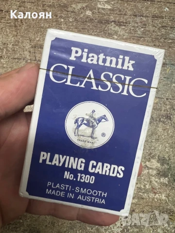 Карти за игра Пятник нови неразпечатани 