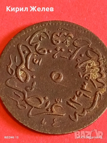 Рядка монета 5 пари 1293г. Абдул Хамид втори Турция за КОЛЕКЦИЯ 52626, снимка 10 - Нумизматика и бонистика - 53106200