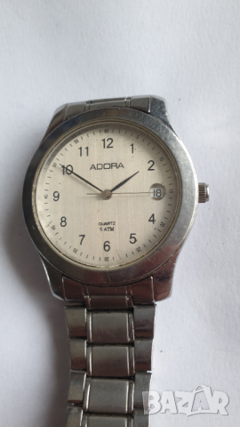 Мъжки кварцов часовник ADORA, снимка 5 - Антикварни и старинни предмети - 44923479