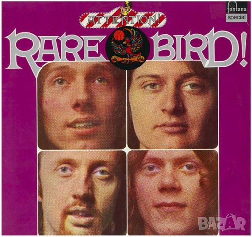 Грамофонни плочи Rare Bird – Attention! Rare Bird!, снимка 1 - Грамофонни плочи - 43094299