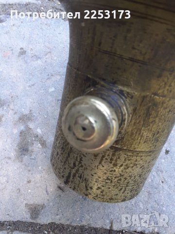 Месингови хаван стар 3 кг., снимка 4 - Декорация за дома - 33365427