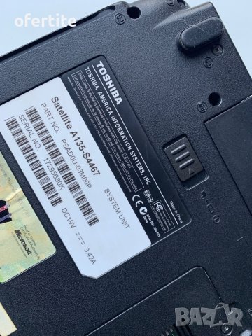 ✅ Лаптоп 🔝 Toshiba Satellite A135, снимка 8 - Лаптопи за дома - 37859809