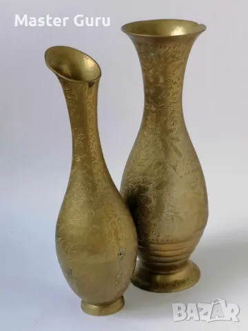 Стари бронзови гарафи, вази, кани - 2 бр