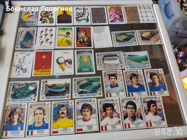Стикери Panini espana 1982 г 129 броя