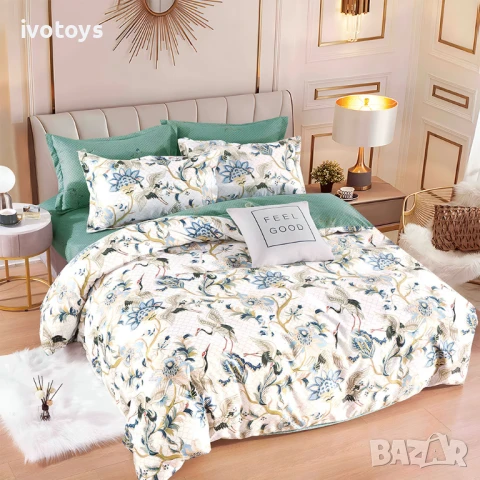 Двулицево спално бельо, 6 части - Модел WS16967, снимка 1