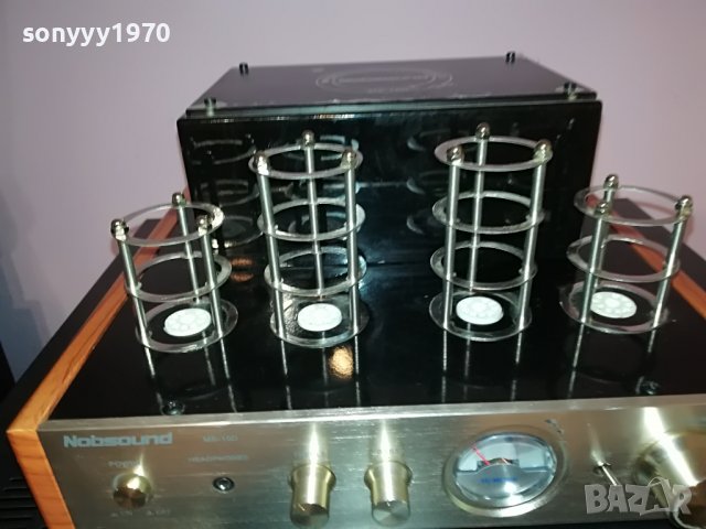 NOBSOUND MS-10D ЛАМПОВ УСИЛВАТЕЛ-ВНОС ГЕРМАНИЯ 2205220957, снимка 4 - Ресийвъри, усилватели, смесителни пултове - 36837170