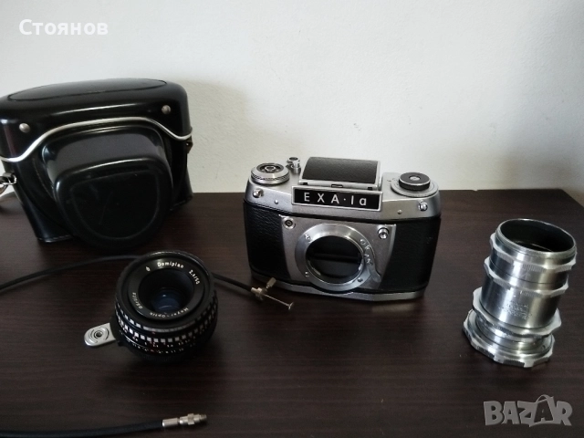 Фотоапарат EXA 1a Germany, снимка 2 - Чанти, стативи, аксесоари - 44529531