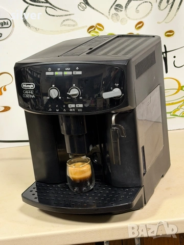 Кафемашина кафе автомат delonghi caffe cortina с гаранция