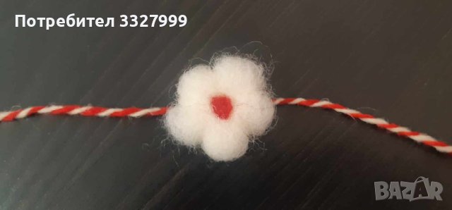 Мартеници ръчна изработка от вълна, снимка 6 - Декорация за дома - 44111391