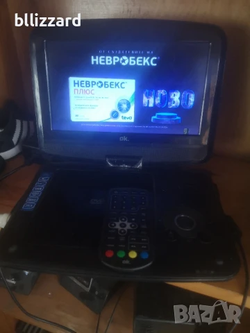 Портативен TV DVD DVBT O. K. , снимка 2 - Телевизори - 51355990