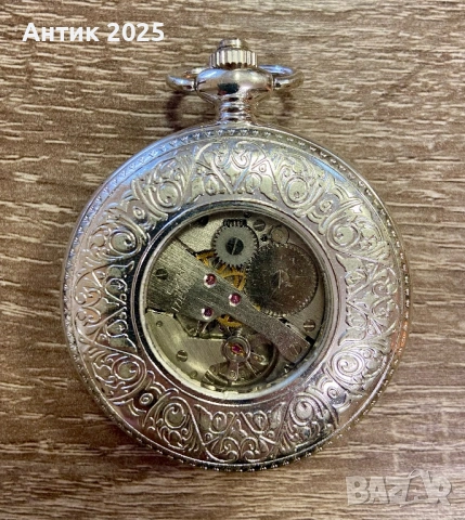 Механичен джобен часовник The Heritage Collection, модел Viena, снимка 2 - Джобни - 53324546