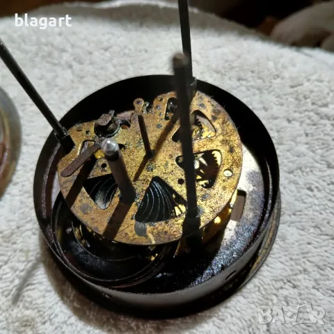  каминен часовник-порцелан Германия, снимка 4 - Стенни часовници - 47292746