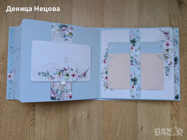 Ръчно изработен семеен албум за снимки Флорален, снимка 8 - Подаръци за жени - 49736574