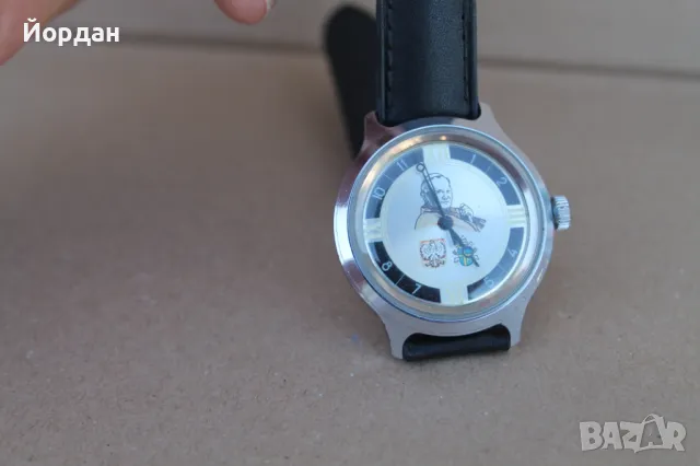 СССР мъжки ръчен часовник ''Восток''  на циферблата е изобразен папа''Йоан Павел II'', снимка 9 - Мъжки - 50024279