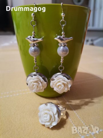 Авторски обеци, единствени бройки, снимка 9 - Обеци - 35289985