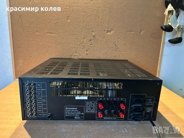 усилвател "GOLDSTAR GSA-9320", снимка 7 - Ресийвъри, усилватели, смесителни пултове - 52679146