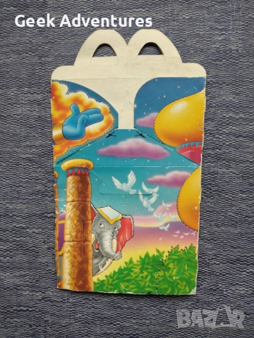 Aladdin McDonalds Disney Happy Meal Box Ретро Макдоналдс Детско Меню Аладин Кутия, снимка 11 - Колекции - 51984311