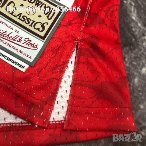 Мъжки потник Mitchell&Ness Bape 93 Miami Heat размер XXL, снимка 3 - Тениски - 52085151