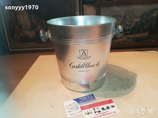 castellblanch 1908 20х20см купа за лед 2405211506, снимка 3 - Антикварни и старинни предмети - 32981875