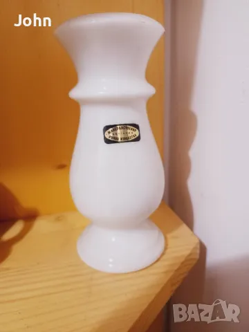 Мраморна Ваза Минерал Сувенир от 1970те България, снимка 1