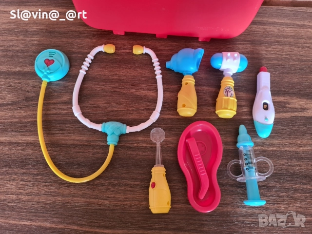 Детски докторски комплект-куфарче, снимка 3 - Образователни игри - 51856426