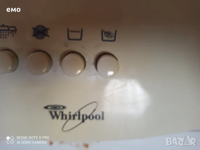 продавам пералния Whirlpool, снимка 3 - Перални - 48279343