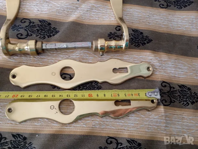 Ретро дръжка за врата с шилд комплект, снимка 2 - Други ценни предмети - 50161346