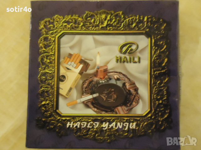 табакера запалка, пепелник запалка,часовник запалка 5лв бр., снимка 6 - Табакери - 40088663