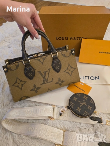 Налична чанта Louis Vuitton OnTheGo, снимка 16 - Чанти - 53322445