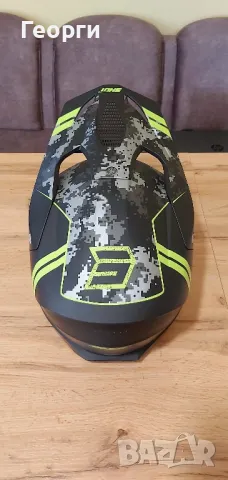 Каска за мотокрос Shot Furious Army Green Matt M + очила, снимка 8 - Аксесоари и консумативи - 50380140