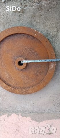 Метално колело с канал за въже(макара) 300-30-24мм, снимка 4 - Други инструменти - 50879099