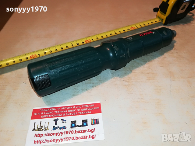 BOSCH PSR3,6VS+BATTERY PACK-GERMANY 1704221304, снимка 18 - Други инструменти - 36482937