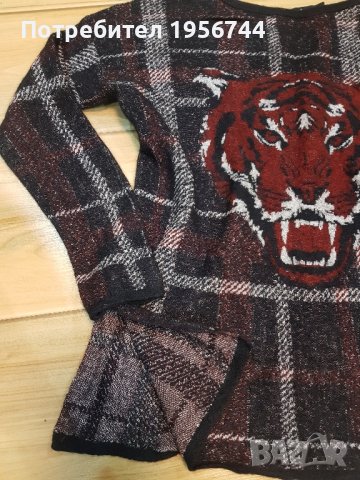 Desigual пуловер XS+подарък блуза, снимка 3 - Блузи с дълъг ръкав и пуловери - 43290098