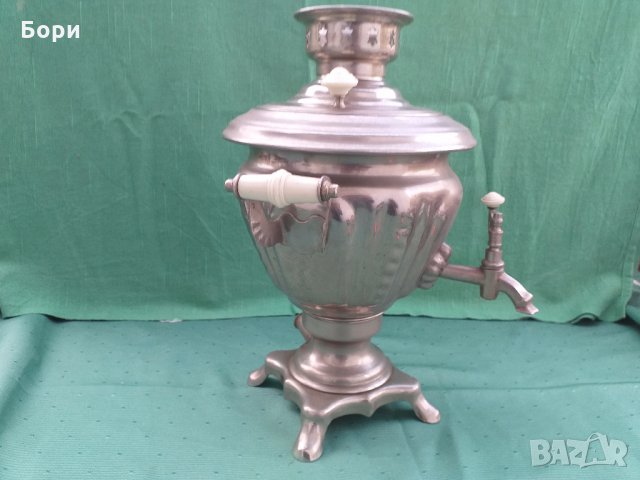 Руски самовар, снимка 7 - Антикварни и старинни предмети - 32674908