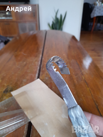 Стар нож за масло, снимка 6 - Други ценни предмети - 44881386