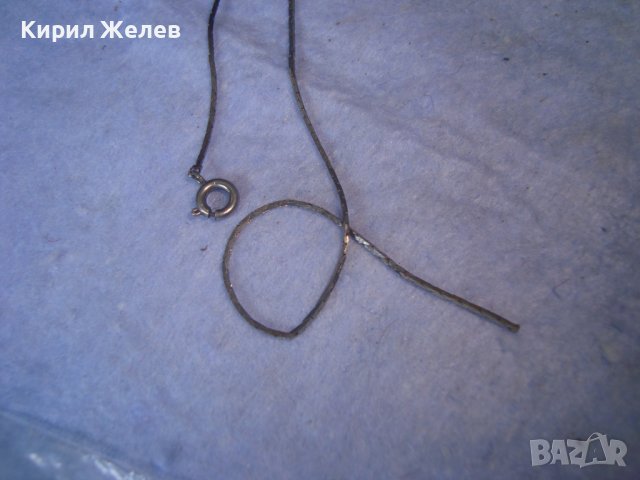 ПОСРЕБРЕНО СТАРО КРЪСТЧЕ РАЗПЯТИЕ 93388, снимка 5 - Колиета, медальони, синджири - 36950299