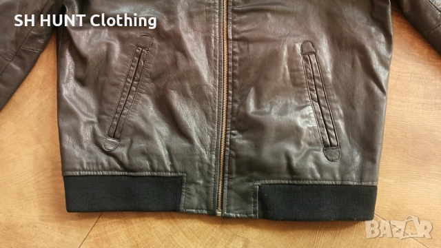 Jack & Jones Original Leaher Jacket размер L / XL мъжко естествена кожа 2-27, снимка 3 - Якета - 52691250