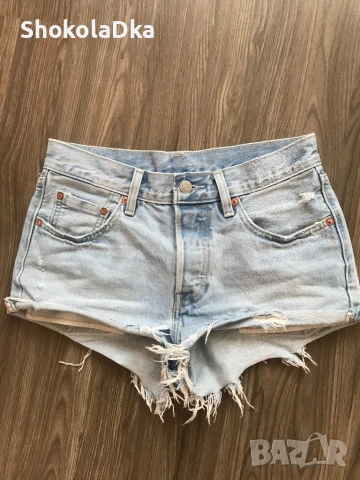 Къси панталонки Levi’s 501, размер 26