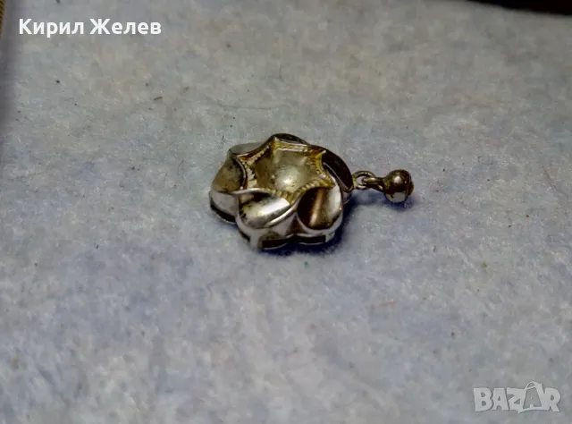 СТАРИННА СРЕБЪРНА ЗАКОПЧАЛКА СРЕБРО 835 РЯДЪК МОДЕЛ КАРАБИНКА За РЕТРО ОГЪРЛИЦА КОЛИЕ ГЕРДАН 49347, снимка 3 - Антикварни и старинни предмети - 49601395