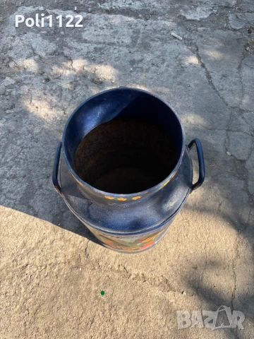 Ръчно рисуван гюм за мляко, снимка 5 - Антикварни и старинни предмети - 50704341