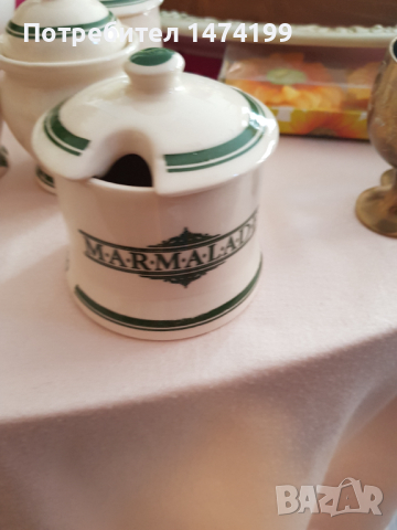 комплект за подправки Victorian pottery, снимка 5 - Аксесоари за кухня - 44892022